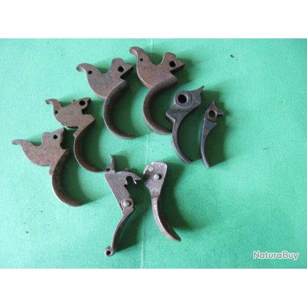 Pieces pour revolvers ancien : Dtentes et repliables