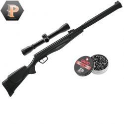 Pack ! Carabine a plomb Stoeger RX20 S3 Suppressor Cal.4.5MM 19.9 J + lunette + mun