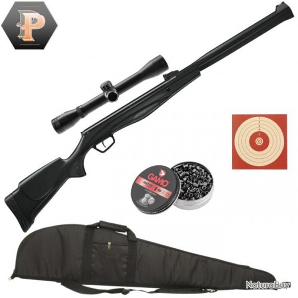 Pack ! Stoeger RX20 S3 Suppressor Cal.4.5MM 19.9J + lunette + mun + cibles + fourreau