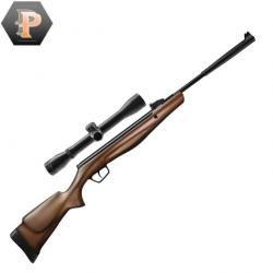 Carabine à plombs Stoeger RX20 bois dynamic hausse et guidon cal4.5 19.9J + lunette