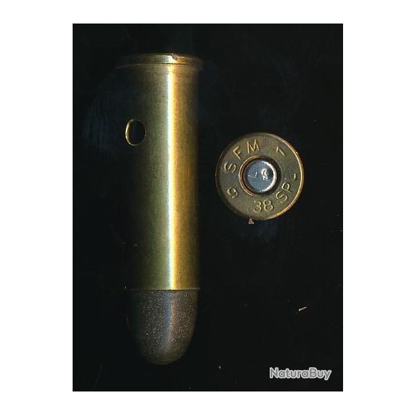 NEUTRA Une cartouche 38 SPECIAL BALLE   RB ( Frangible Experimentale  (Veritable et originale )