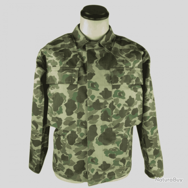 Veste HBT Camo US Army WW2 - Reproduction Premium L