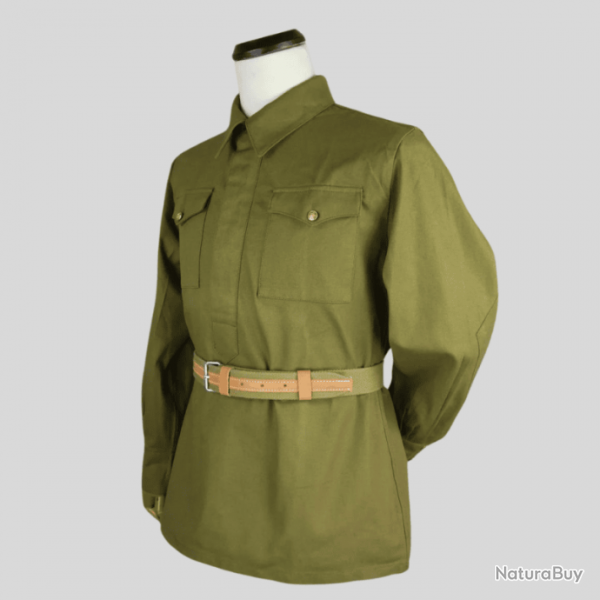 Chemise Uniforme Russe Sovitique M35 WW2 Reproduction Premium