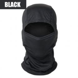 Masque Intégral pour Chasse Airsoft Activités Extérieures Cagoule tactique NOIR