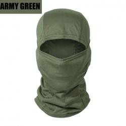 Masque Intégral pour Chasse Airsoft Activités Extérieures Cagoule tactique VERT