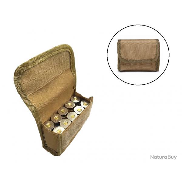 Cartouchire ceinture - Beige /TAN - 10 cartouches - Calibre 12