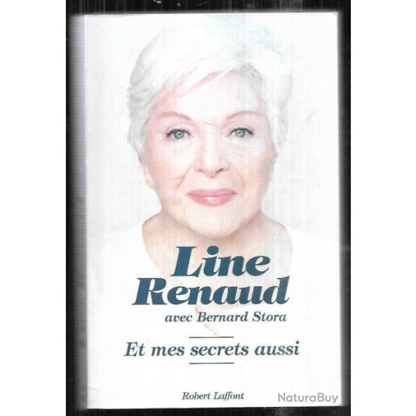 et mes secrets aussi de line renaud  avec bernard stora autobiographie