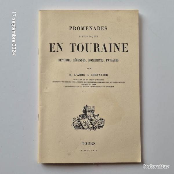 Promenades pittoresques en Touraine L'abb C. Chevalier 1869 Karl Girardet