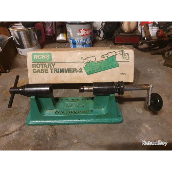 RACCOURCISSEUR DOUILLE RCBS CASE TRIMMER 2