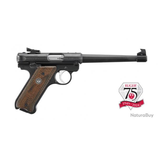 DESTOCKAGE - NEUF - RUGER - PISTOLET - CAT B - 22LR - MARK IV - ED. 75EME ANNIVERSAIRE - 34202289