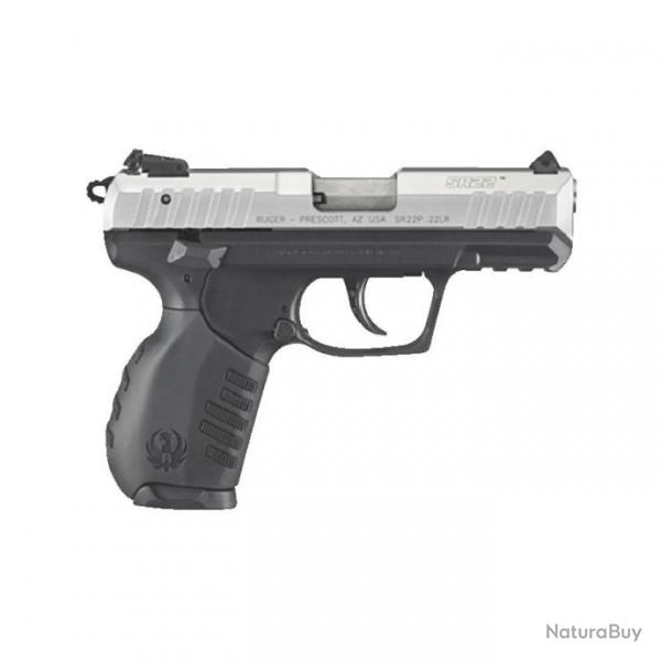 DESTOCKAGE - NEUF - RUGER - PISTOLET - CAT B -22LR - SR22 - INOX - 3.5" - 34202144