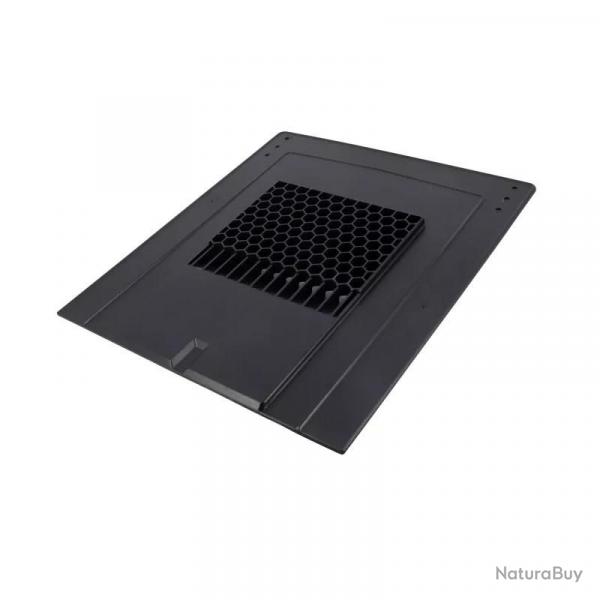 Chatire de ventilation Nicoll TAC145 145cm2 gris anthracite matriausynthtique anti-UV