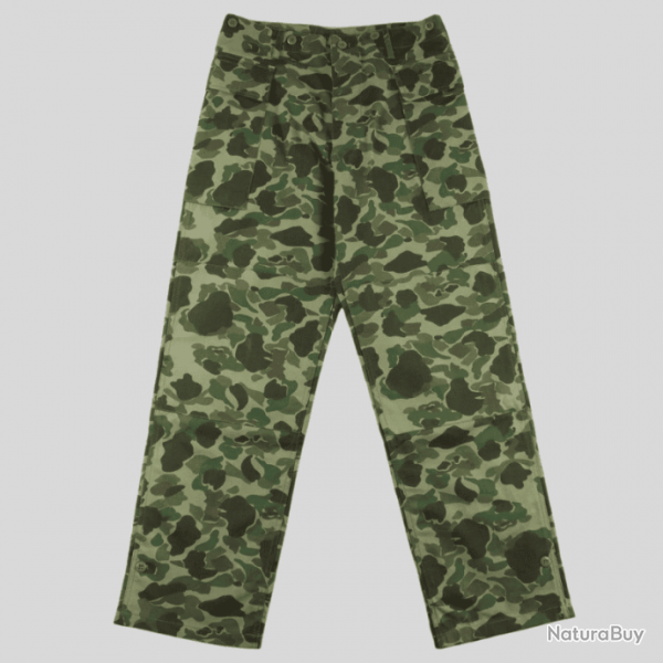 Pantalon HBT Camo US Army WW2 - Reproduction Premium S (32)