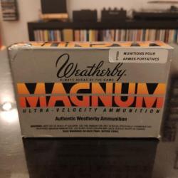 Boite 20 munitions .240 weatherby Magnum