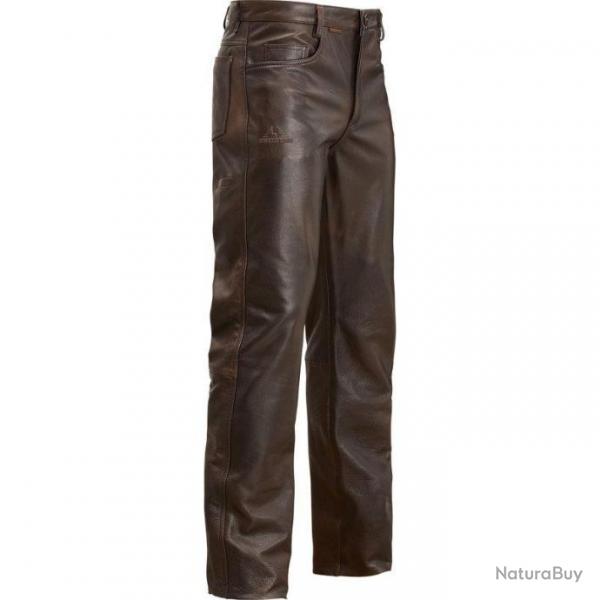 Pantalon en cuir SWEDTEAM BULL Jeans 46