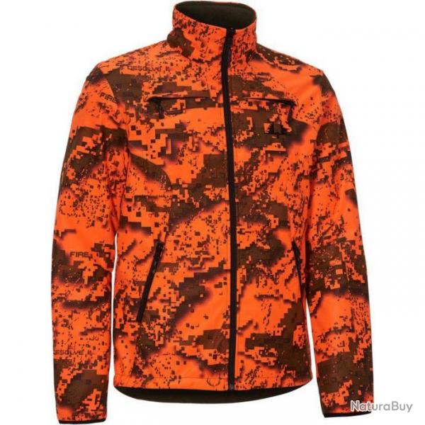 Veste reversible camo SWEDTEAM RIDGE PRO Camo Desolve Fire