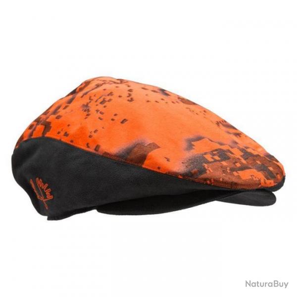 Casquette Flat Cap Camo orange SWEDTEAM RIDGE