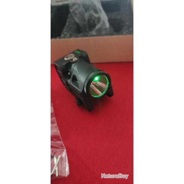 Bloc laser vert  lampe pour arme de poing