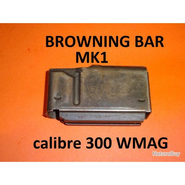 chargeur carabine BROWNING BAR MK1 calibres 300 WMAG BELGIUM - VENDU PAR JEPERCUTE (JO948)