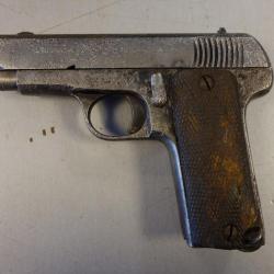 Pistolet RUBY 7.65 ww1