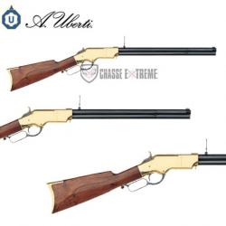 Carabine UBERTI 1860 Henry Trapper 18 1/2" Cal 45 Lc Blanche