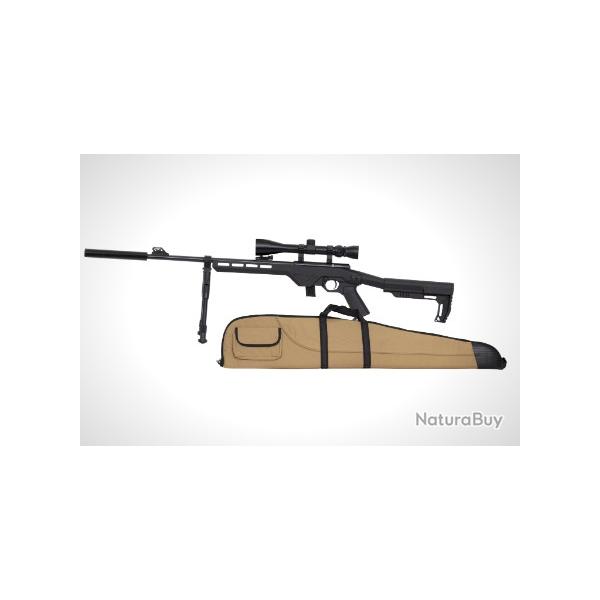 Wahoo ! Pack carabine CITADEL trakr sniper cal.22lr + 3-9X40 + fourreau + silencieux + bipied