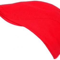 Casquette Beret Rouge en Coton Tendance et Classe Pivyk Taille unique Rouge