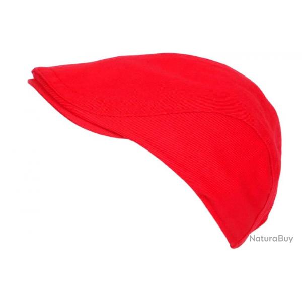 Casquette Beret Rouge en Coton Tendance et Classe Pivyk Taille unique Rouge