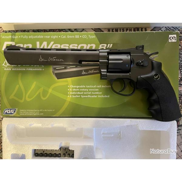 Revolver Dan Wesson 8"