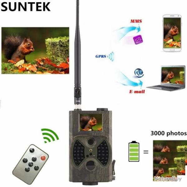 SuntekCam HC300M 2G MMS Paiement en 3 ou 4 fois -