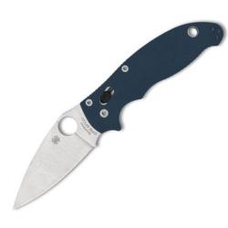 C101GPCBL2-Couteau de poche Spyderco Manix 2 G10 bleu