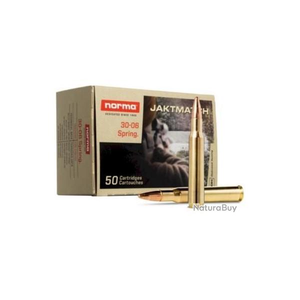 Munitions NORMA 30-06 JAKTMATCH 9.7g / 150gr PAR 150