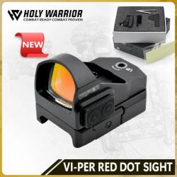 Holy Warrior Viper Red Dot Sight BK Rail 20MM Paiement en 3 ou 4 fois - LIVRAISON GRATUITE !!