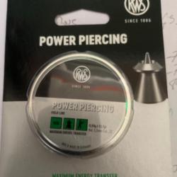 Plomb 5,5 RWS Power piercing pour nuisibles