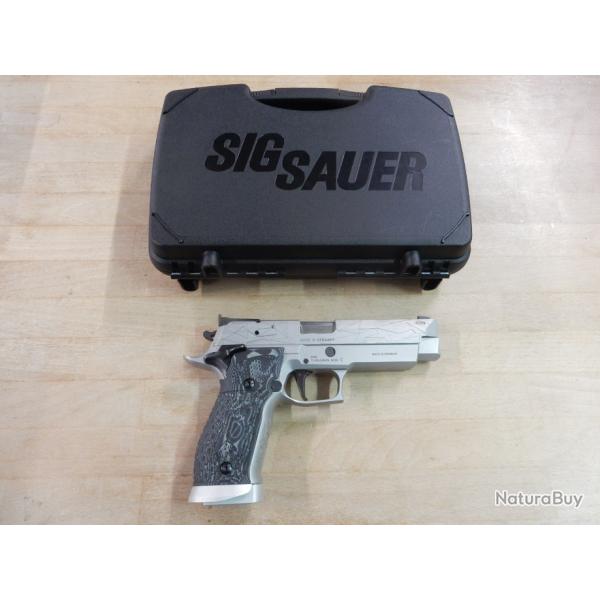 PISTOLET SIG SAUER P226 X-FIVE X-LINE FACET SILVER CAL 9X19 OCCASION ETAT NEUF