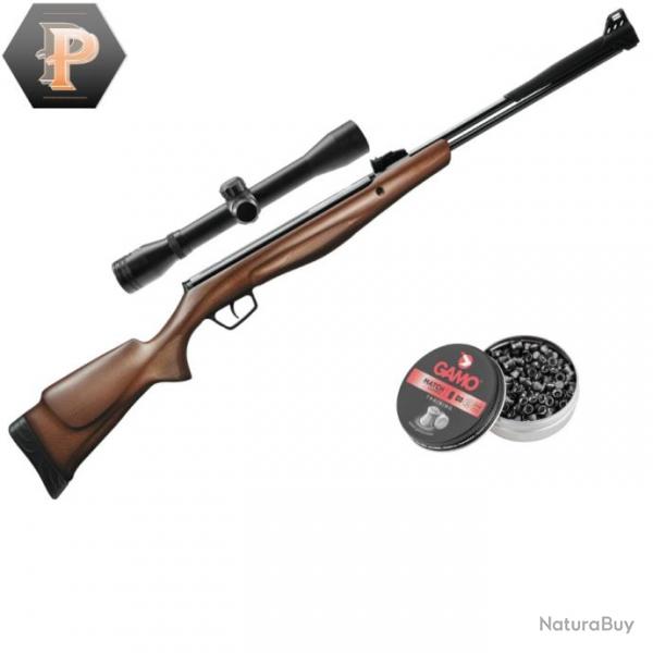 Carabine  plomb Stoeger RX40 cal.4.5 19.9J + lunette + mun