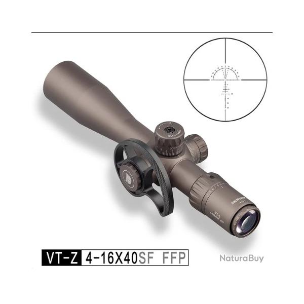 Lunette de vise Discovery VT-Z 4-16X40SF FFP pour carabine  air comprim