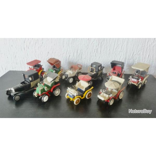 LOT 10 VOITURES MINIATURES SAFIR