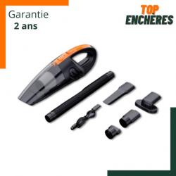 TOP ENCHERE SANS PRIX DE RESERVE - Aspirateur à main sans fil 3.2 kPa 120W - Filtre HEPA