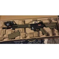 Réplique AEG lancer tactical GEN2  Mk18 semi-automatique