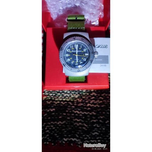 Montre russe automatique Commandant - Komandirskie