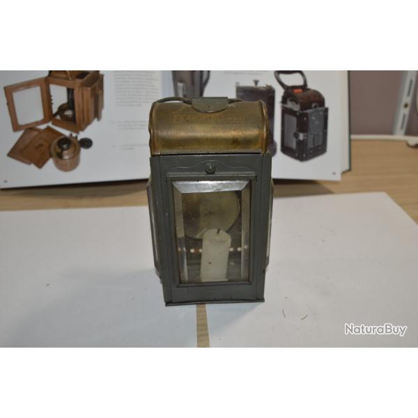 Lampe /Lanterne Ferroviaire Chemin de fer Allemagne Train DRGM WW2 1939/1945