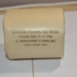 Bandage, Flannel, All Wool, Roller US Américain 1939/1945 Équipement Soldat WW2 (18)