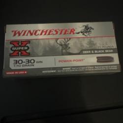 Munitions winchester power point 30-30 170 grains