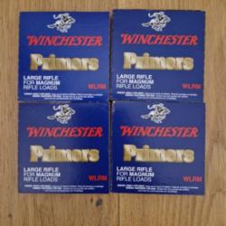 400 amorces WINCHESTER LARGE RIFLE MAGNUM