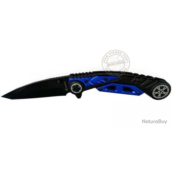 Martinez Albainox - Couteau racing noir et bleu