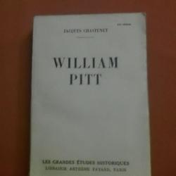 WILLIAM PITT de Jacques Chastenet