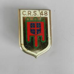 insigne CRS n°48 Police Nationale