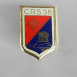 insigne CRS n°56 Police Nationale