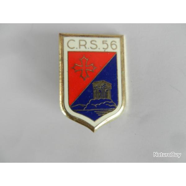 insigne CRS n56 Police Nationale